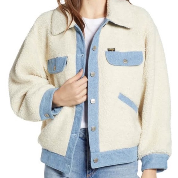 Wrangler Sherpa Jacket | Free People | US M - Picture 3 of 8